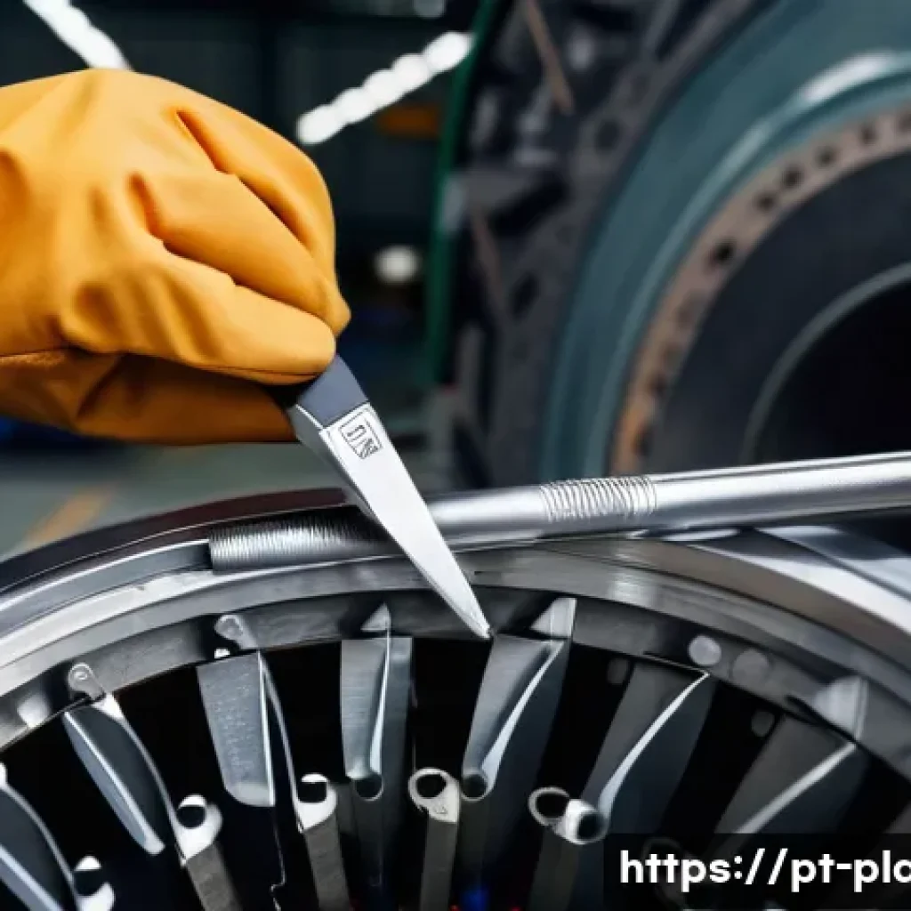 항공정비에서 자주 사용되는 도구 - A skilled aircraft maintenance technician carefully using a digital torque wrench on an airplane eng...